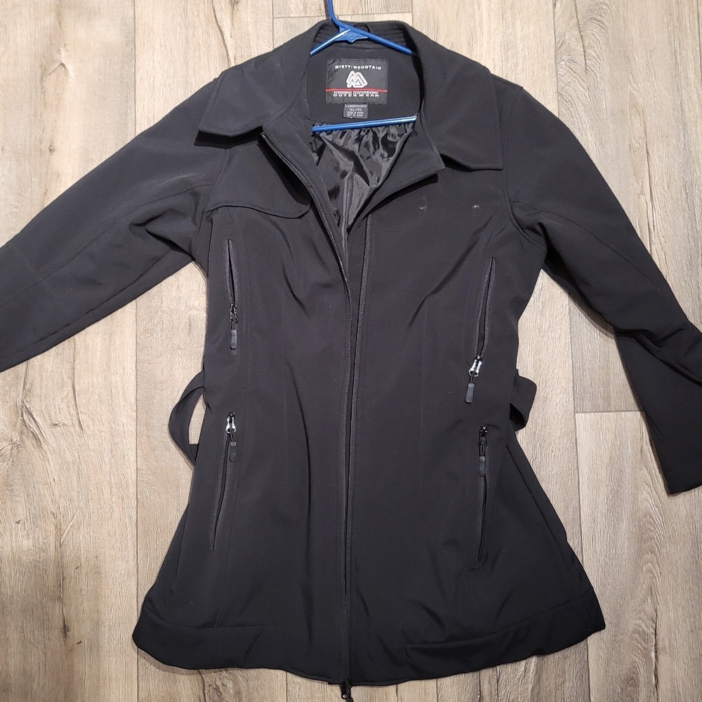 Women's Black Softshell Jacket
